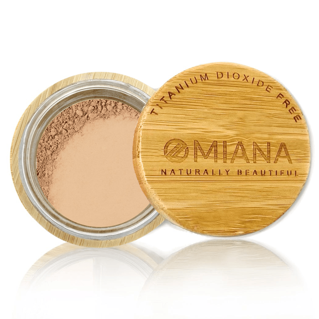 Omiana Beauty Foundation Gregarious / Original Size (6g | 0.21 oz) Loose Powder Mineral Foundation - Without Mica, Titanium Dioxide, & More!