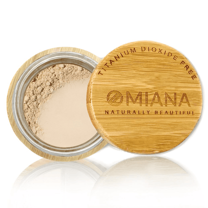 Omiana Beauty Foundation Mighty / Original Size (6g | 0.21 oz) Loose Powder Mineral Foundation - Without Mica, Titanium Dioxide, & More!